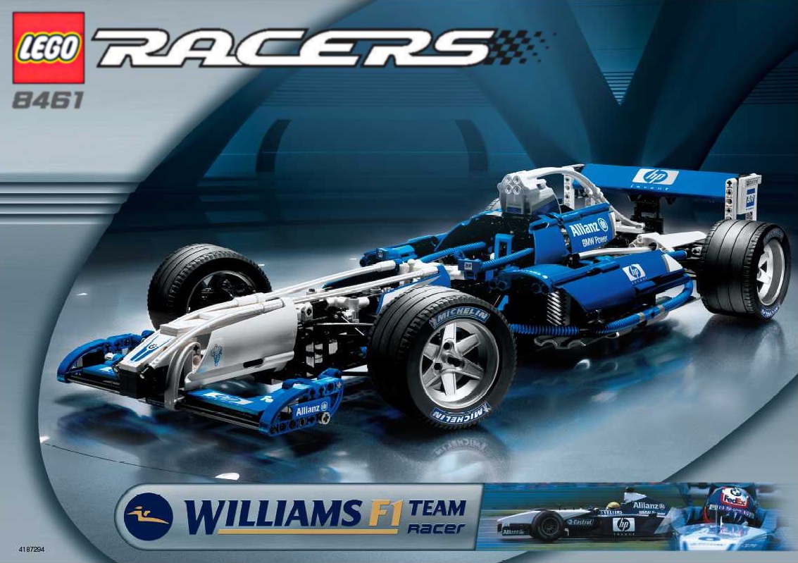 lego f1 racing car