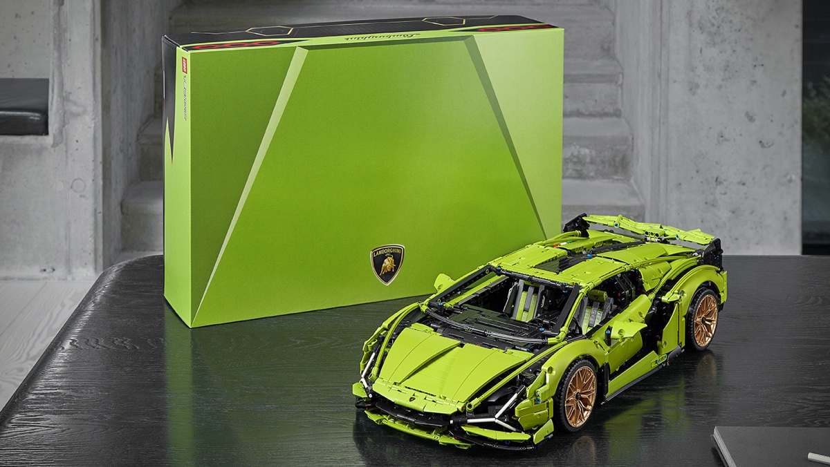 LEGO Technic Lamborghini Sián FKP 37 42115 Revealed ...