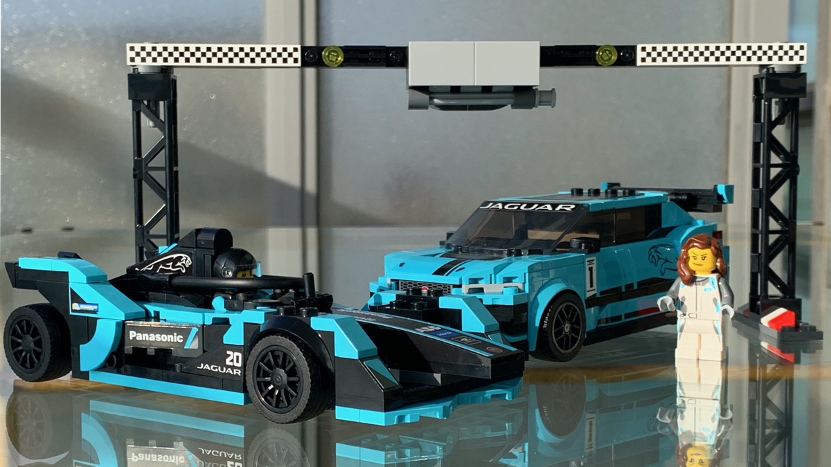 Formula E Panasonic Jaguar Racing GEN2 Car & Jaguar I-PACE eTROPHY